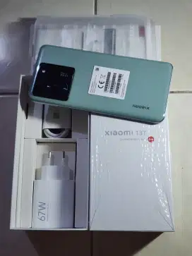 Xiaomi 13T 5G 12/256Gb, warna Hijau, resmi TAM, kondisi 99% Sempurna