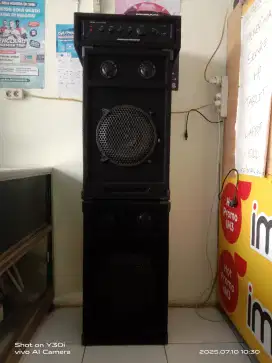 Di jual 1set Sound + Power siap pakai