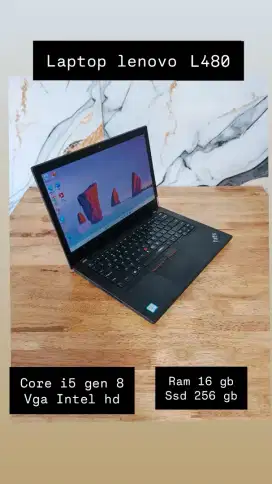 Laptop lenovo core i5 ram 16 gb