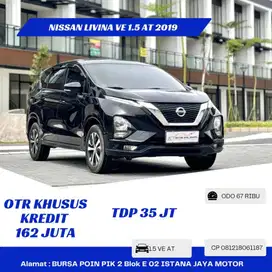 FREE ASURANSI Nissan Livina 1.5 VE AT 2019 Hitam