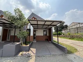 Rumah 1 lantai nempel dengan BSD dan bangunan full bata merah