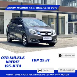 FREE ASURANSI Honda Mobilio 1.5 E Prestige AT 2016