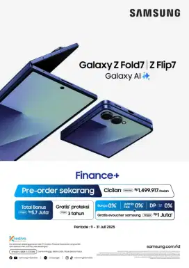 Samsung Galaxy Flip 7 dan Z Fold 7