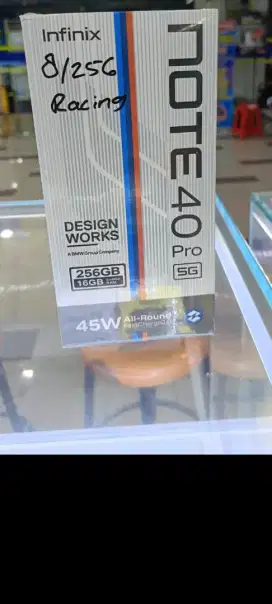 Infinix note 40 pro 5G 8/256 layar lengkung + wireless charger