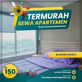 Sewa Apartemen Tangerang Selatan LOFTVILLES CITY Harian Transit murah