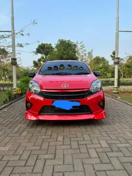 Agya G Trd manual bensin merah 2015