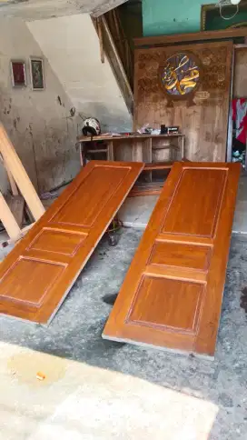 Pintu kusen utama jati Murah Bayar di tempat