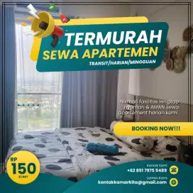 Sewa Apartemen Green Lake View Tangerang Selatan Harian Transit murah