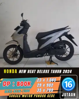 DP 800 RIBU HONDA NEW BEAT DELUXE TAHUN 2024