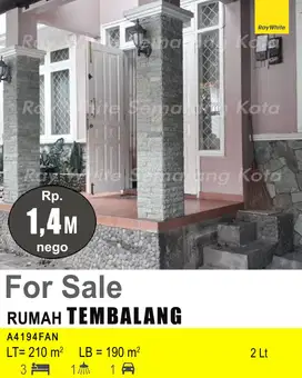 DIJUAL RUMAH DI TEMBALANG A4194