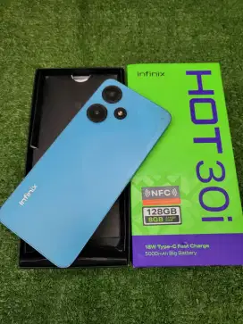 Infinix hot 30i NFC 4/128gb fullset