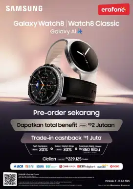 BISA PRE ORDER GALAXY WATCH 8 SERIES