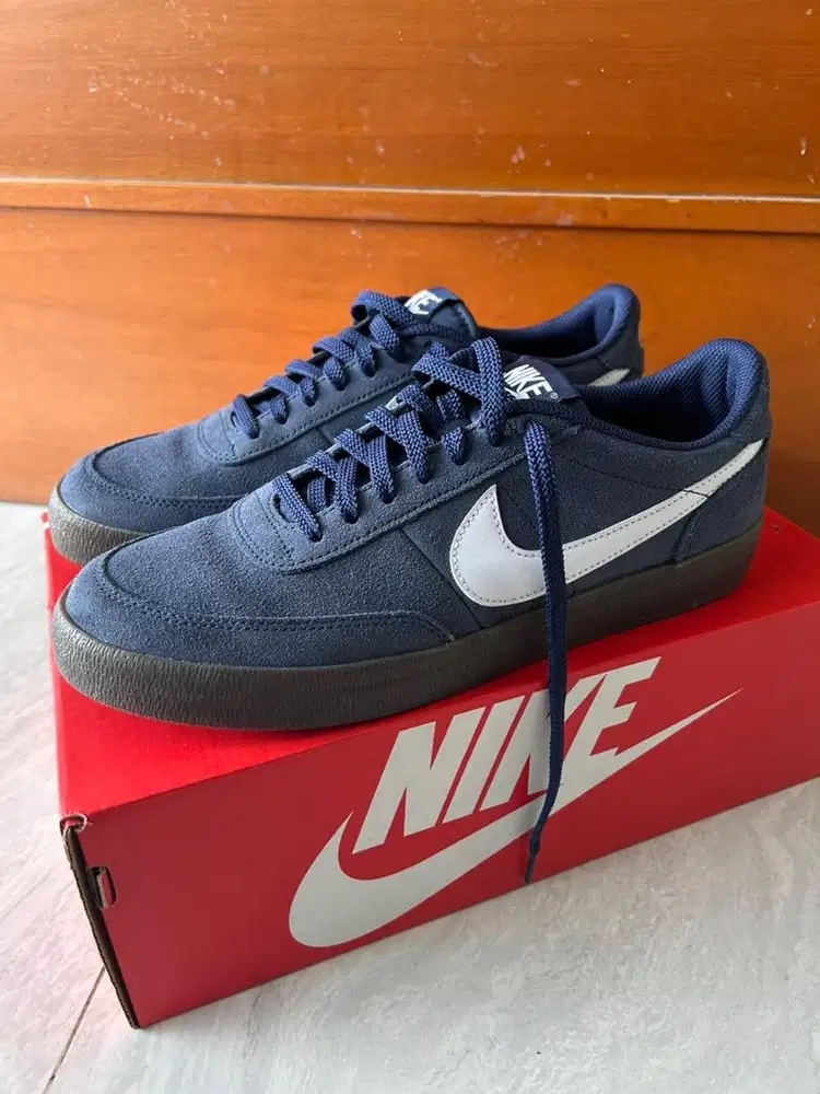 Sepatu Sneakers Pria Nike Killshot 2 Midnight Navy 42.5 Like New