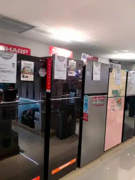 Kulkas berbagai merk cicilan 0% tanpa kartu kredit