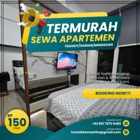 Sewa Apartemen GRAND KAMALA LAGOON Bekasi Selatan Harian Transit murah
