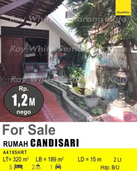 DIJUAL RUMAH DI CANDISARI A4195