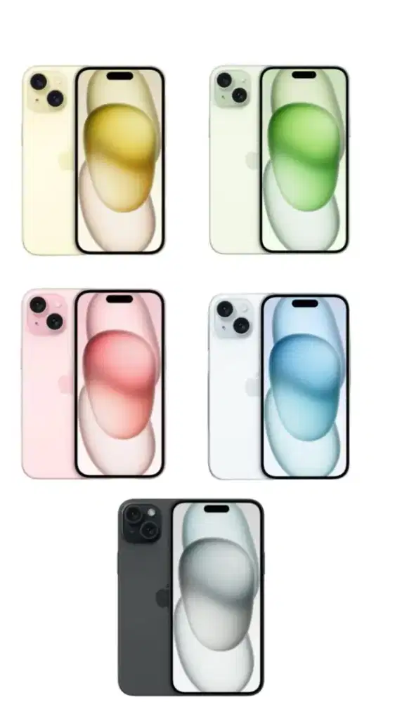 New Iphone 15 ram 128 garansi ibox