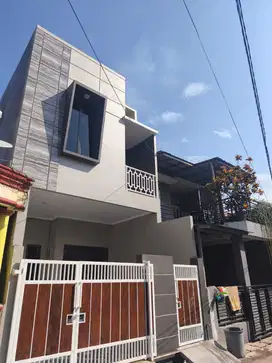 Dijual!! Rumah Abu Modern 2 lantai di Pondok Ungu Permai