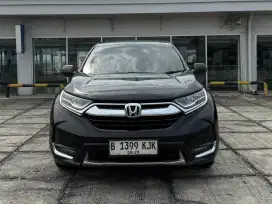 (Low km)Honda CRV 1.5 AT. Prestise. Tahun 2018. Hitam. Perfect cond