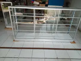 Jual etalase aluminium