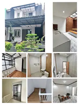 Dijual Rumah Modern 2 Lantai Luas Cluster Asri di Harapan Indah 2