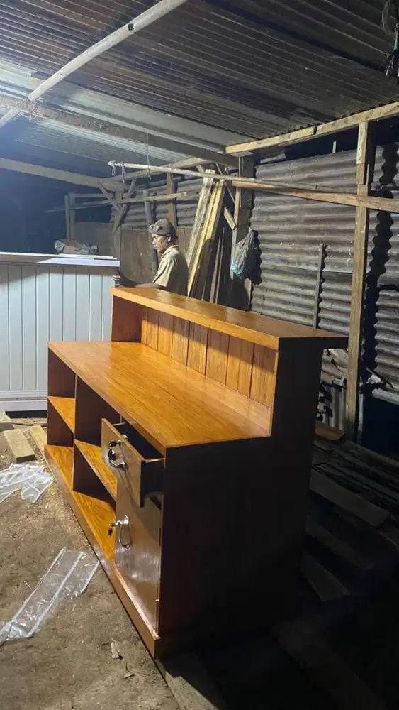 meja barista / meja kasir