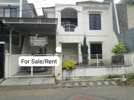 JUAL SEWA RUMAH DHARMAHUSADA MAS 2 LANTAI SIAP HUNI SHM