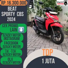 BEAT SPORTY CBS 2024 SECOND LIKE NEW ISTIMEWA