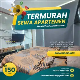 Sewa Apartemen TRANSPARK JUANDA BEKASI Timur Harian Transit Termurah