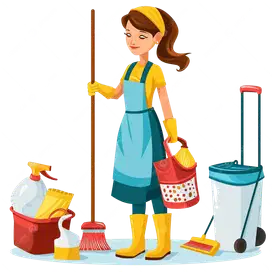 DIBUTUHKAN ART PULANG PERGI BERSIH BERSIH TIDAK MASAK 08.00-13.00