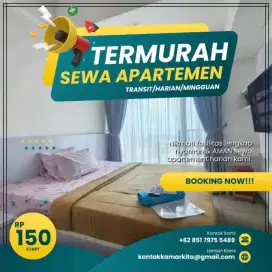 Sewa Apartemen Harian/Transit Bekasi Transpark Juanda Termurah
