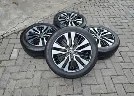 di jual velg vellfire r18 original+ban falken kondisi 95% nik 2024