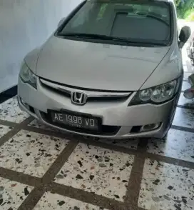 Honda Civic 2007 matic silver