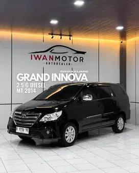 Tangan Pertama! Toyota Kijang Innova G Disel Barong MT Tahun 2014