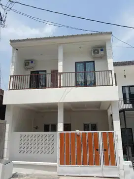 Dijual Cluster 18 unit Tersisa 1 unit di lt 60/60 2 lantai Free Design