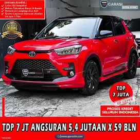 TDP 7 juta Raize Sport GR TSS Turbo AT 2021 two tone kilometer rendah