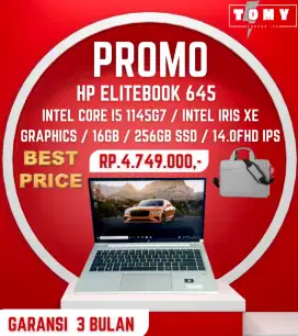 HP ELITEBOOK 645 G9 AMD Ryzen 5 pro 5675u 16GB 256GB 14.0FHD IPS BLIT