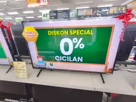 Cuci Gudang TV Akari 43 Inch Bisa Cicilan Tanpa DP Gratis 2x Cicilan
