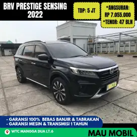 TDP 5JT, BRV Prestige Sensing 2021/2022/2023 Hitam, KM 60rb