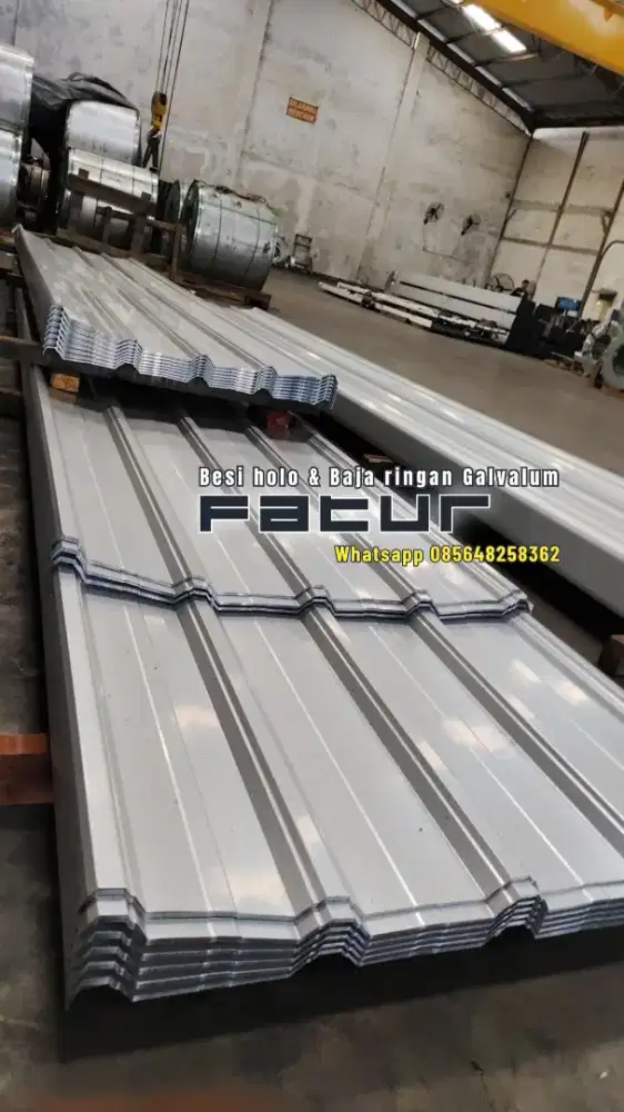 Spandek 0.30, 0.25 merek lokal, harga murahh