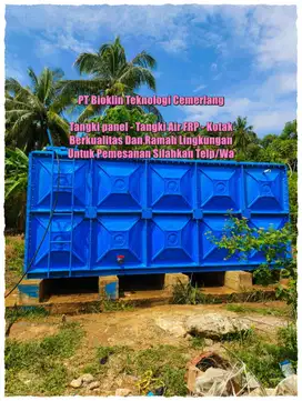 Tangki air Frp,  Roof Tank , Panel tank Tangki Panel  Tangki Air Kotak