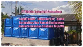 Roof Tank, Tangki Air, Panel tank, Toren Air, Tangki Rooftank Kotak, T