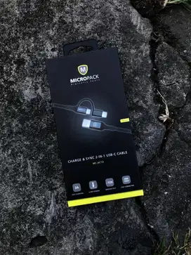 Micropack Data Cable MC-AC13 2 in 1 USB A to Micro & Type-C