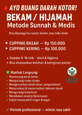 AYO BUANG DARAH KOTORMU