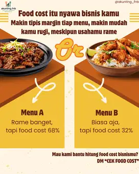 Jasa Laporan Keuangan Khusus F&B