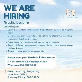 Lowongan Graphic Designer