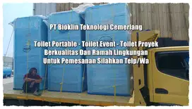Toilet Proyek,Wc portable ,Toilet Umum Toilet Outdoor, Toilet Portable