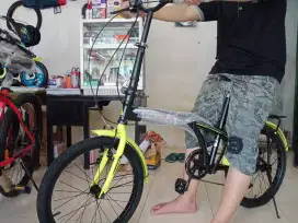 SEPEDA gunung lipat bmx 100% baru