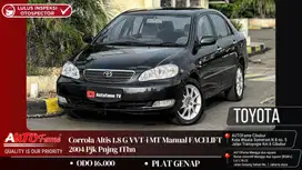 Toyota Corrola Altis 1.8 G VVT-i MT Manual FACELIFT 2004 Pjk Pnjng 1Th