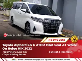 [ TSS ] Toyota Alphard 2.5 G ATPM Pilot Seat AT 2022/2023